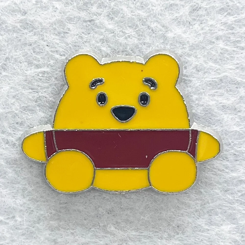 🔮 5/$25 Disney Winnie The Pooh Round‎ Character Pin